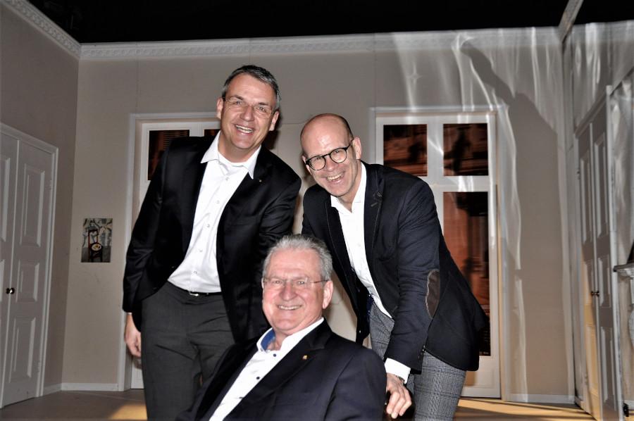 Foto von Herrn Cordes, Herrn Dressler und Herrn Nürnberger